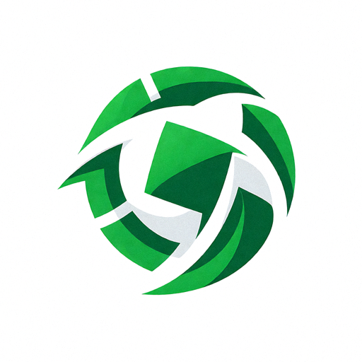 360直播吧Logo标识，绿色背景上的白色网站标志